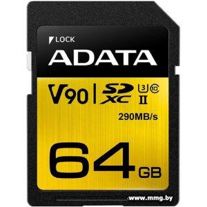 Купить A-Data 64Gb Premier ONE ASDX64GUII3CL10-C в Минске, доставка по Беларуси