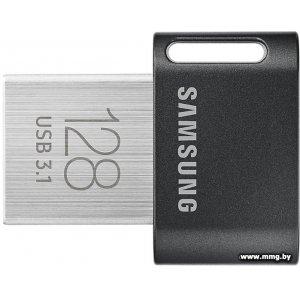 Купить 128GB Samsung FIT Plus MUF-128AB (черный) в Минске, доставка по Беларуси