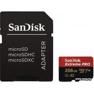 Купить SanDisk 256Gb MicroSDXC Extreme Pro SDSQXCZ-256G-GN6MA в Минске, доставка по Беларуси