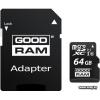 GOODRAM 64GB microSDXC M1AA M1AA-0640R12 (с адаптером)