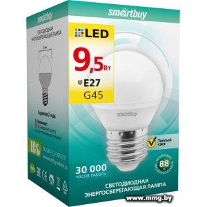 Купить Лампа светодиодная SmartBuy G45 E27 9.5 Вт 3000 К в Минске, доставка по Беларуси