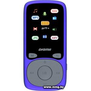 Купить MP3 плеер Digma B4 8GB (синий) в Минске, доставка по Беларуси