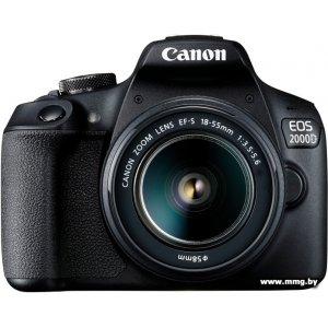 Купить Canon EOS 2000D Kit 18-55mm III в Минске, доставка по Беларуси
