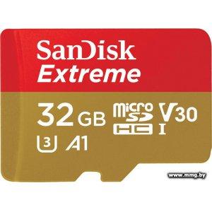 SanDisk 32Gb microSDHC Extreme SDSQXAF-032G-GN6MN