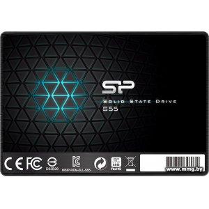 Купить SSD 480GB Silicon Power Slim S55 SP480GBSS3S55S25 (нов.упак. в Минске, доставка по Беларуси