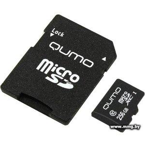 Купить QUMO 256GB MicroSDXC QM256GMICSDXC10U3 в Минске, доставка по Беларуси