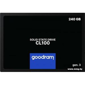 Купить SSD 480GB GOODRAM CL100 Gen. 3 SSDPR-CL100-480-G3 в Минске, доставка по Беларуси