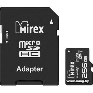 Купить Mirex 256GB microSDXC 13613-AD3UH256 + адаптер в Минске, доставка по Беларуси