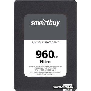 Купить SSD 960GB SmartBuy Nitro 2020 SBSSD-960GQ-MX902-25S3 в Минске, доставка по Беларуси