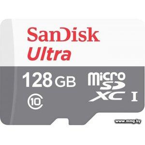 Купить SanDisk 128Gb MicroSDXC Ultra SDSQUNR-128G-GN6MN в Минске, доставка по Беларуси