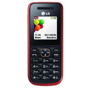 LG A100 dark red