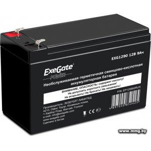 Купить ExeGate Power EXG 1290 (12В/9 А·ч) [EP129860RUS] в Минске, доставка по Беларуси