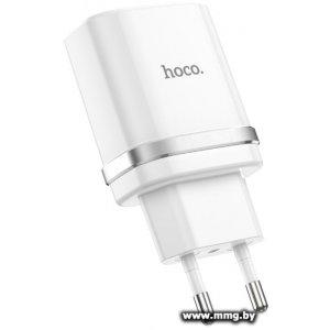 Зарядное устройство Hoco C12Q (белый)