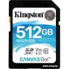 Kingston 512Gb SDXC Canvas Go! SDG/512GB