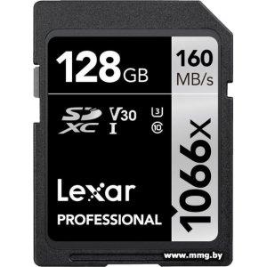 Купить Lexar 128GB Professional 1066x SDXC LSD1066128G-BNNNG в Минске, доставка по Беларуси