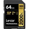 Lexar 64GB SDXC 2000x Professional LSD2000064G-BNNNG