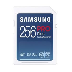 Купить Samsung 256GB SDXC PRO Plus 2021 (MB-SD256K/EU) в Минске, доставка по Беларуси