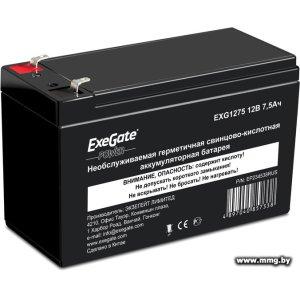 Купить ExeGate Power EXG 1275 (12В/7.5 А·ч) [EP234538RUS] в Минске, доставка по Беларуси