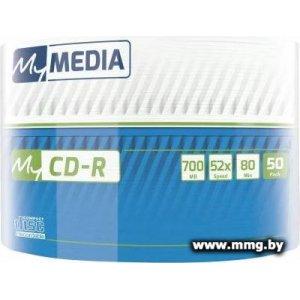Купить Диск CD-R MyMedia 700Mb 52x (50 шт) (69206) в Минске, доставка по Беларуси