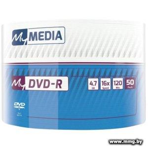 Купить Диск DVD-R MyMedia 4.7Gb 16x (50 шт) (69200) в Минске, доставка по Беларуси