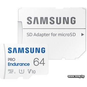 Купить Samsung 64GB microSDXC PRO Endurance+ MB-MJ64KA в Минске, доставка по Беларуси