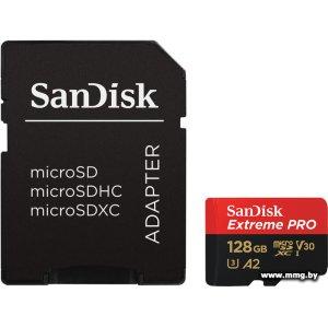 Купить SanDisk 128GB microSDXC Extreme PRO SDSQXCD-128G-GN6MA в Минске, доставка по Беларуси