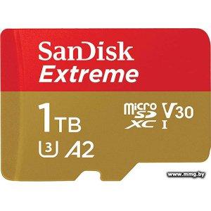 Купить SanDisk 1Tb Extreme microSDXC SDSQXAV-1T00-GN6MN в Минске, доставка по Беларуси