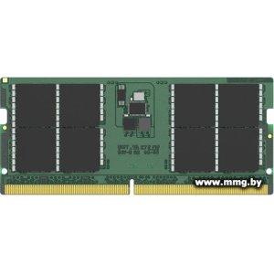 Купить SODIMM-DDR5 32GB PC5-38400 Kingston KVR48S40BD8-32 в Минске, доставка по Беларуси