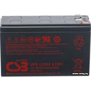 Купить CSB Battery HRL UPS 12360 6 F2F1 Slim (12В/7.5А·ч) в Минске, доставка по Беларуси