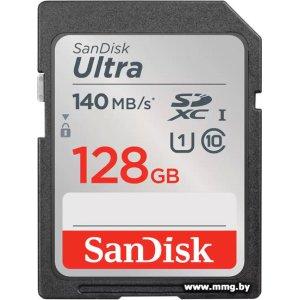 Купить SanDisk 128Gb Ultra SDXC SDSDUNB-128G-GN6IN в Минске, доставка по Беларуси