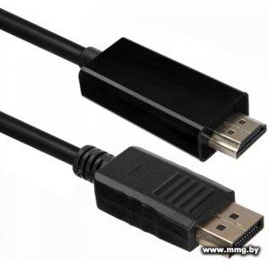 Купить Кабель ACD ACD-DDHM2-30B (3 м, черный) DisplayPort - HDMI в Минске, доставка по Беларуси