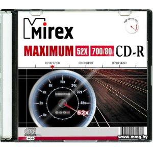 Купить Диск CD-R Mirex 700Mb 52x UL120052A8S (1 шт.) в Минске, доставка по Беларуси