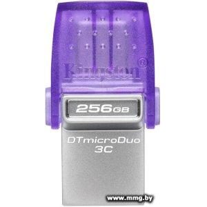 Купить 256GB Kingston DataTraveler MicroDuo 3C DTDUO3CG3/256GB в Минске, доставка по Беларуси