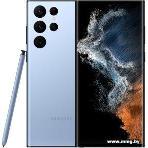Купить Samsung Galaxy S22 Ultra 5G SM-S908B/DS 12GB/512GB (голубой) в Минске, доставка по Беларуси