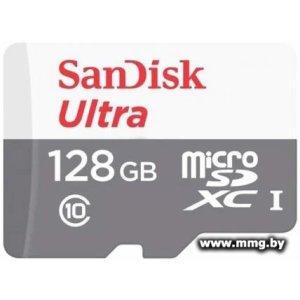Купить SanDisk 128Gb MicroSDXC Ultra SDSQUNR-128G-GN3MN в Минске, доставка по Беларуси