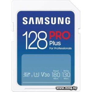 Купить Samsung 128GB SDXC PRO Plus 2023 (MB-SD128S/EU) в Минске, доставка по Беларуси