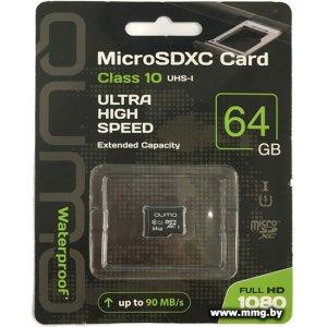 QUMO 64GB microSDXC QM64GMICSDXC10U1NA