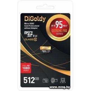 Digoldy 512Gb DG512GCSDXC10UHS-1-ElU3