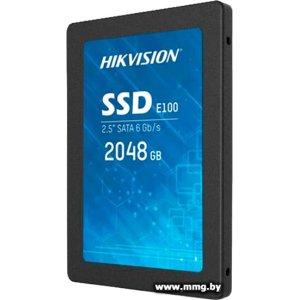 Купить SSD 2TB Hikvision E100 HS-SSD-E100/2048G в Минске, доставка по Беларуси