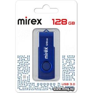 Купить 128GB Mirex Color Blade Swivel 13600-FM3BS128 синий в Минске, доставка по Беларуси