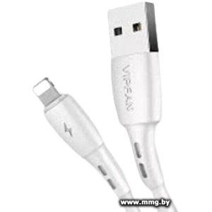 Купить Кабель Vipfan X05 USB Type-A - Lightning (2 м, белый) в Минске, доставка по Беларуси