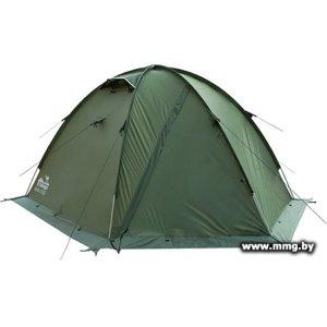Купить Экспедиционная палатка TRAMP Rock 3 v2 (зеленый) в Минске, доставка по Беларуси