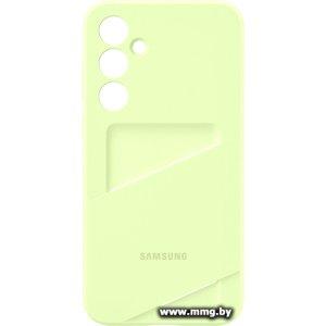 Купить Чехол Samsung Card Slot Case Galaxy A35 (лаймовый) в Минске, доставка по Беларуси