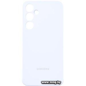 Чехол Samsung Silicone Case Galaxy A55 (светло-голубой)