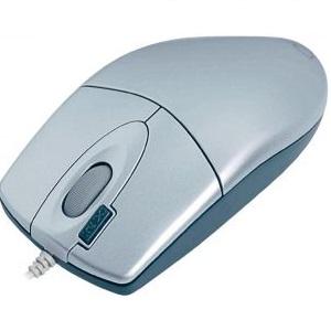 Купить A4 Tech OP-620D 2x Click Mouse , USB, silver в Минске, доставка по Беларуси