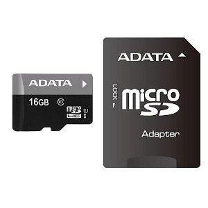 Купить A-Data 16Gb MicroSD Card Class 10 UHS-I +adapter в Минске, доставка по Беларуси