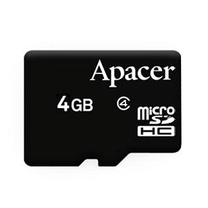 Купить Apacer 4GB MicroSD Card Class 4 no adapter в Минске, доставка по Беларуси