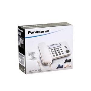 Купить Panasonic KX-TS2352RUW (белый) в Минске, доставка по Беларуси