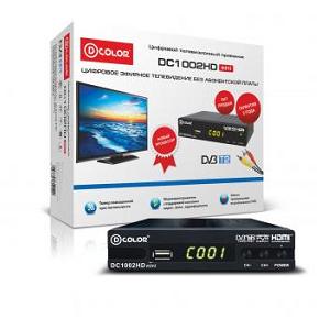 Купить Ресивер DVB-T2 D-Color DC1002HD mini в Минске, доставка по Беларуси