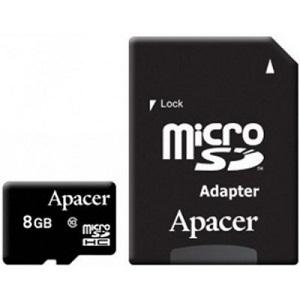 Купить Apacer 8Gb MicroSD Card Class 10 UHS-I в Минске, доставка по Беларуси